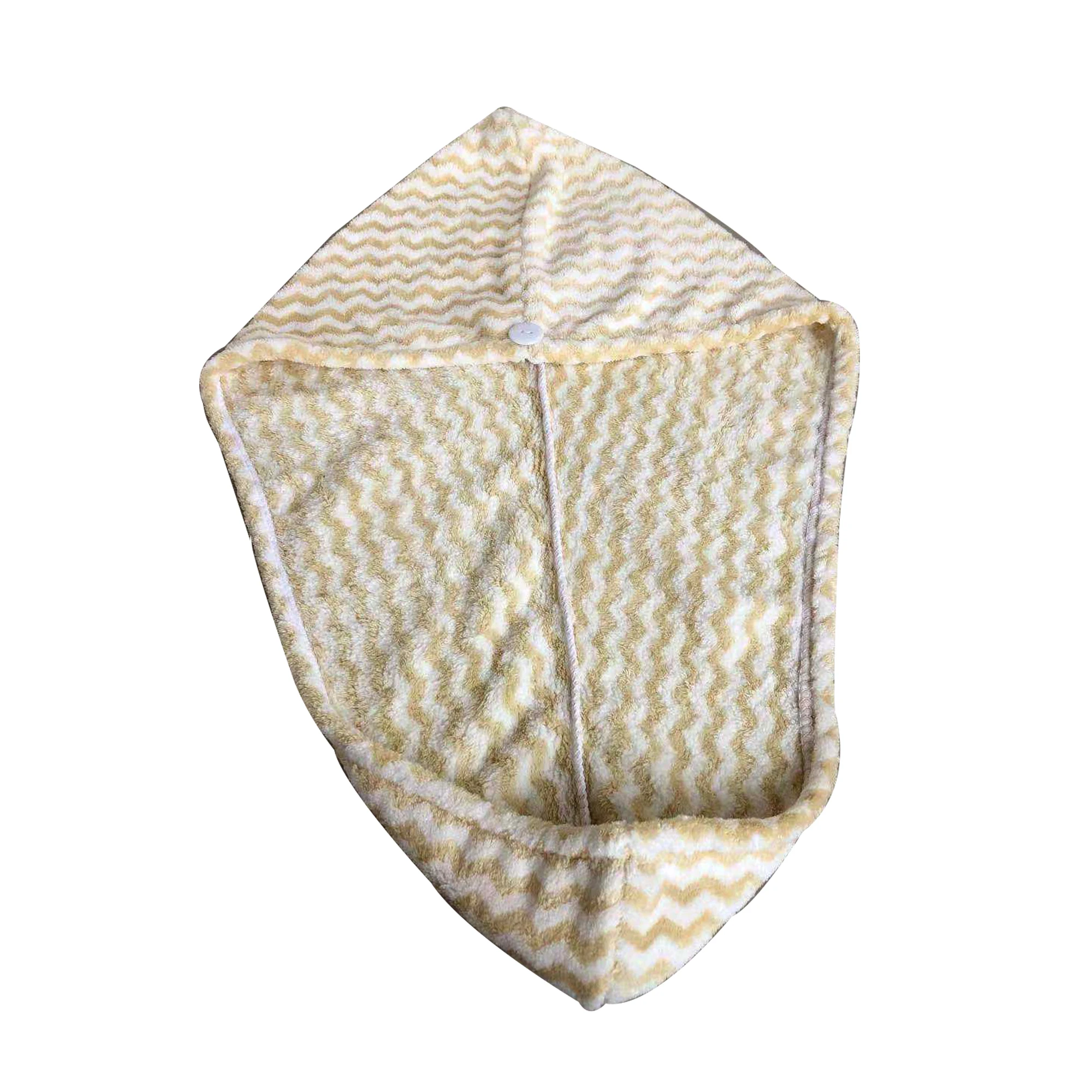 Super Absorbent Customized Logo Women Coral Fleece Dry Hair Turban