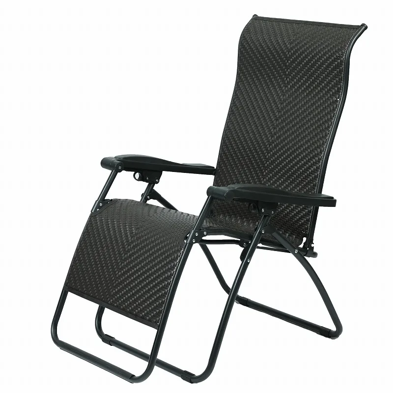 Открытый современный отдых складные стулья ротанга складные шезлонги шезлонг