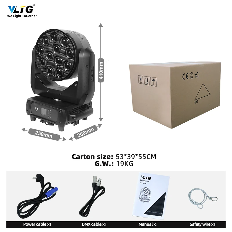 Moving Heads 12x40w Rgbw Zoom Led Moving Head Light Mac Aura Pcs 40w Zoom Led Moving Head Light