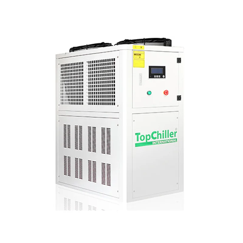 Energy Saving Low Temperature 5HP Air Cooled R404a Refrigerant Small Glycol Chiller -10C