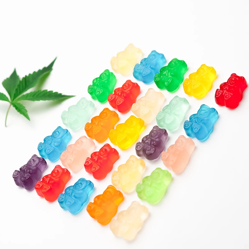 halal yummy delicious Soft candy Gummy Bear Shape fruit Flavor Gummy Candy in Bulk