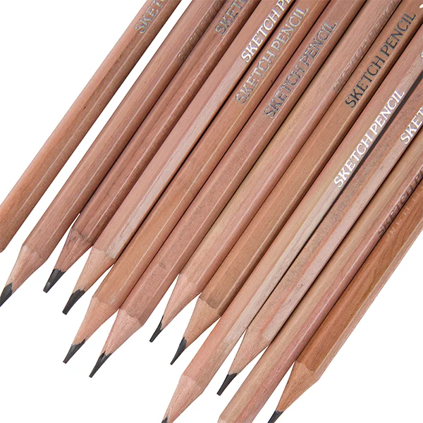 Sketching pencils hot sale Art Nation 12 pcs 6H,4H, 3H,2H,HB,2B,4B,6B,8B.art darwing pencil set