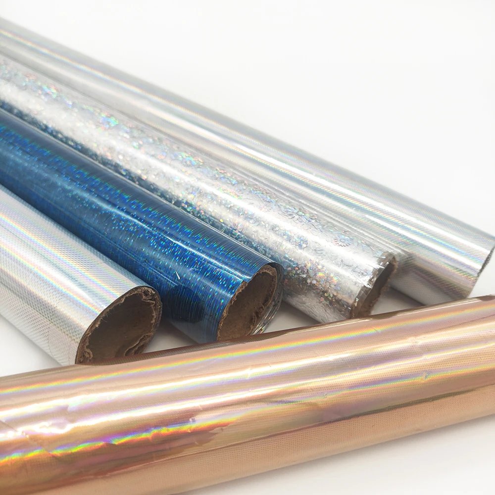 China hot stamping foil with high quality producer, Professional Manufacturer of laser foil