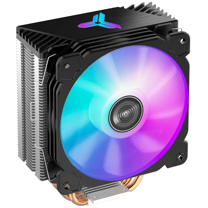 CR1000 4 Heatpipes Tower CPU Cooler 4Pin PWM Silence 120mm LED RGB Cooling Fan For Intel 775 1155 1156 AMD AM4 AM3