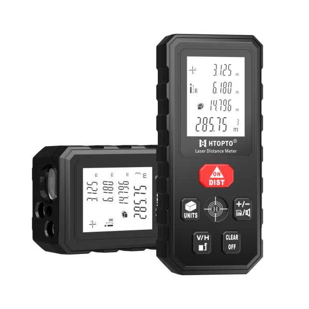 Indoor Laser Rangefinder Laser Distance Meter Measuring Device Digital Handheld Tools Module Range 40m 60M 80M 100M Range Finder