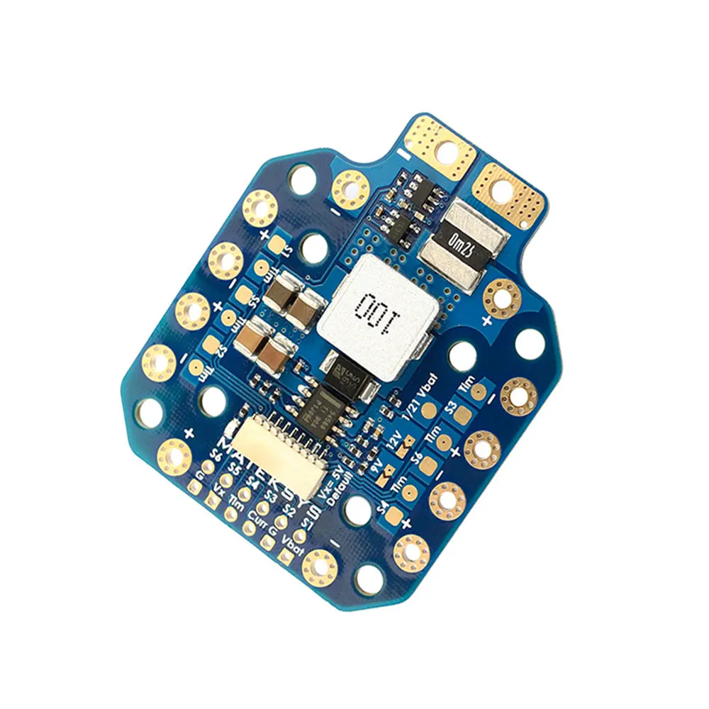 MATEK PDB-HEX 2-12S 5A 5V/9V/12V BEC Power Distribution Board PDB Outputs High Precision Current Sense for FPV Racing Drone