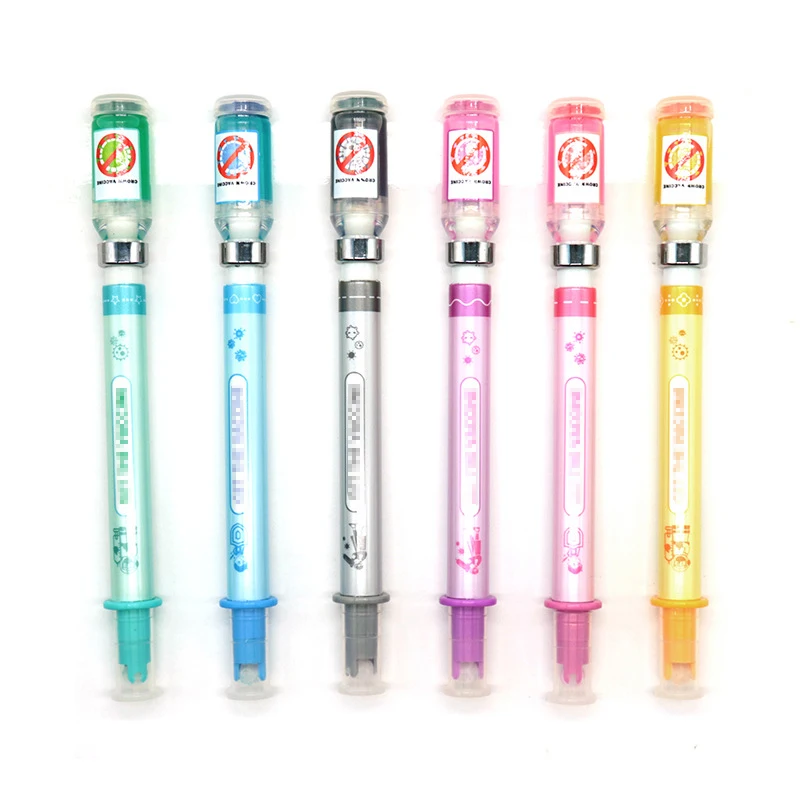 0.5mm syringe injector writing gel pen medical worker doctors nurses pen
