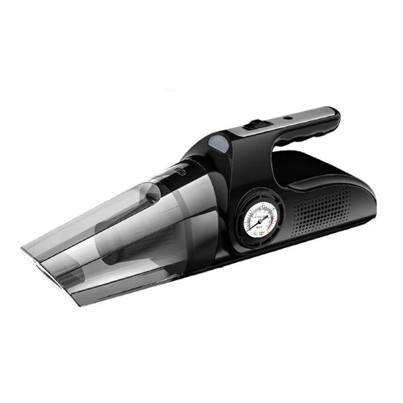 High Power Electric Air compressor 12v Tire Inflator Portable Cordless Handheld Vacuum Cleaner for Car