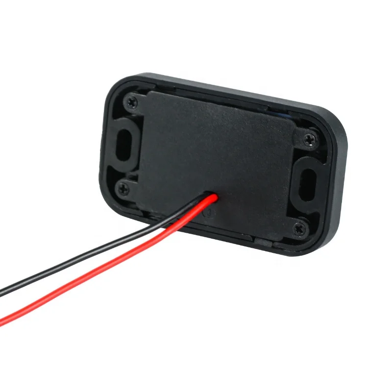 DC 12V 24V Panel Mount Dual USB Charger 2 USB Ports Qc 3.0 Type C PD Car Charger Socket for Tram Boat Bus Seat