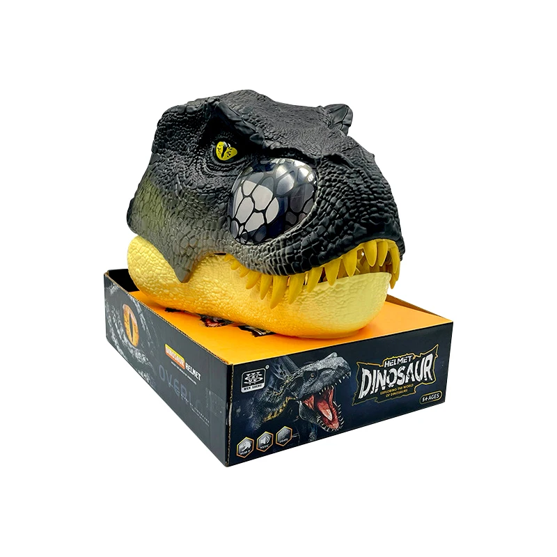 Factory New Full Face Realistic Scary Dinosaur Head Mask Masquerade Cosplay Animal Facial Party Mask for Funny Masks Category