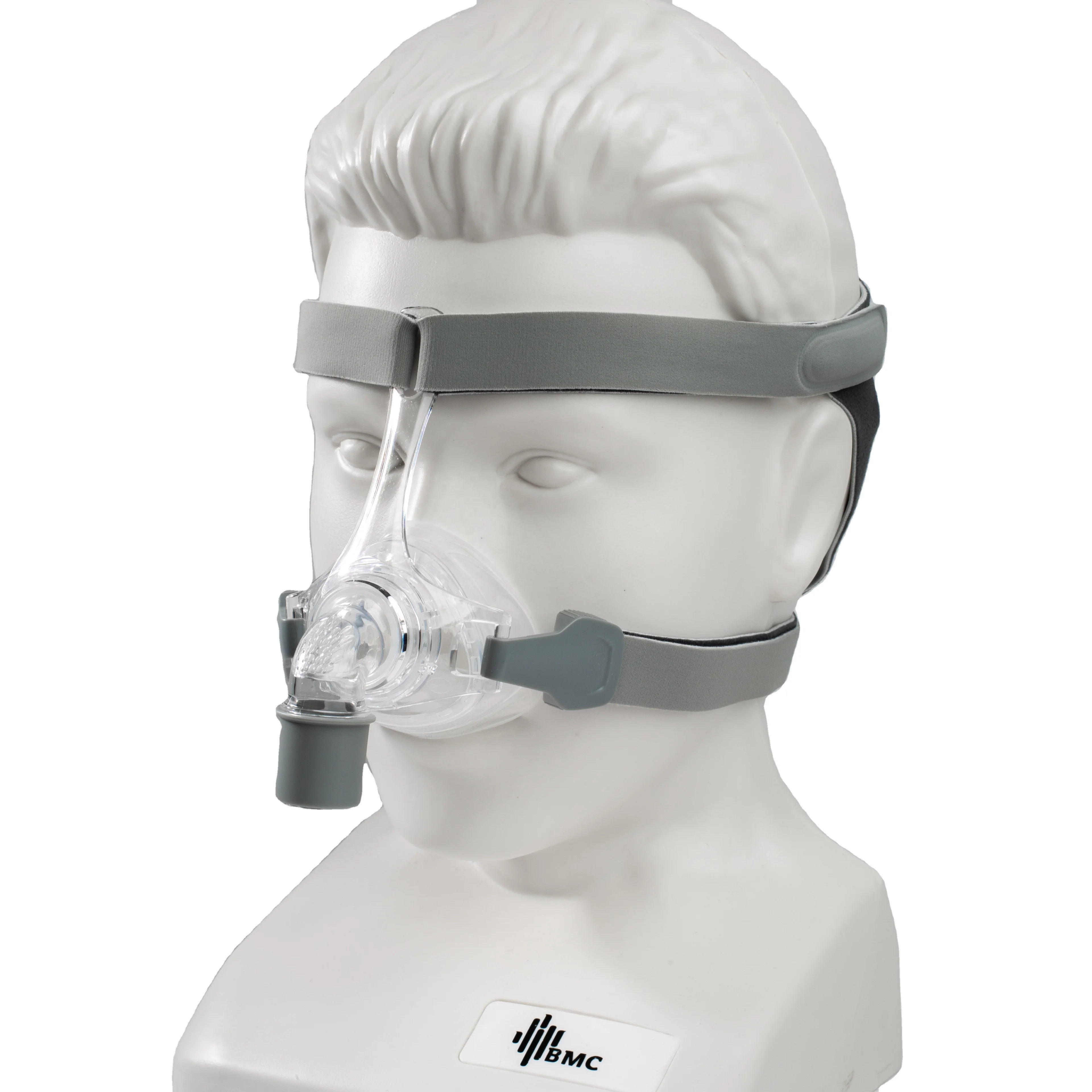 
BMC N5 Nasal Mask With Headgear And Head pad S/M/L Different Size Suitable For CPAP Machine And Oxygenerator 