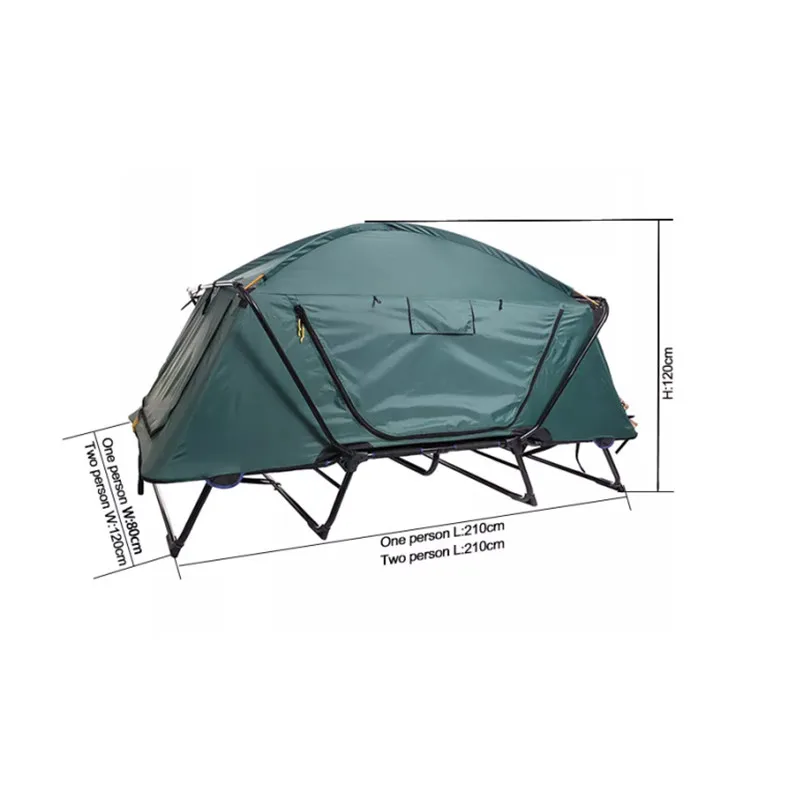 Acome Folding Double Decker Off The Ground Tent Waterproof Camping Bed Tent