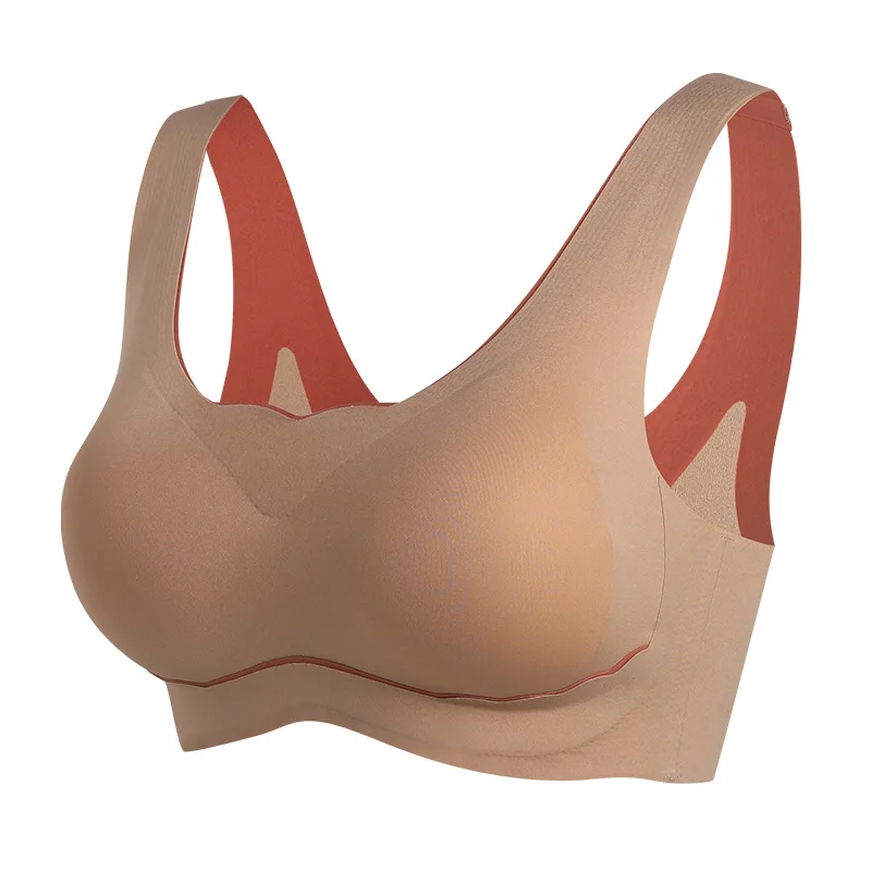2024 Sexy Seamless Bra For Women Wire Free Active Underwear Female Plus Size Lingerie Sleepwear