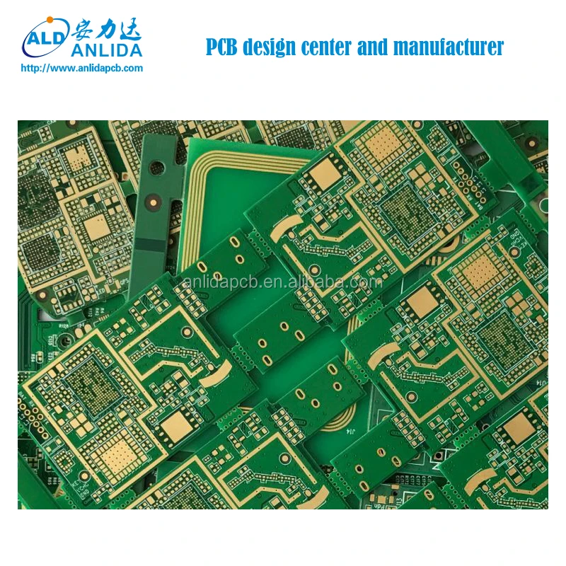 10 слоев 0 1 мм лазерное сверление HDI FPC твердо-Гибкий pcb програмная