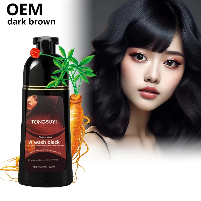 Professional hair dye effect for a more vibrant and captivating hair color