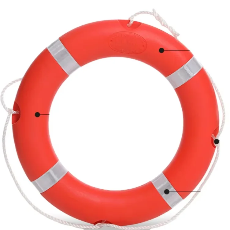life-saving appliances Orange High Quality Plastic Foam Material Safety Adult Swim Pool Life Buoy Rings