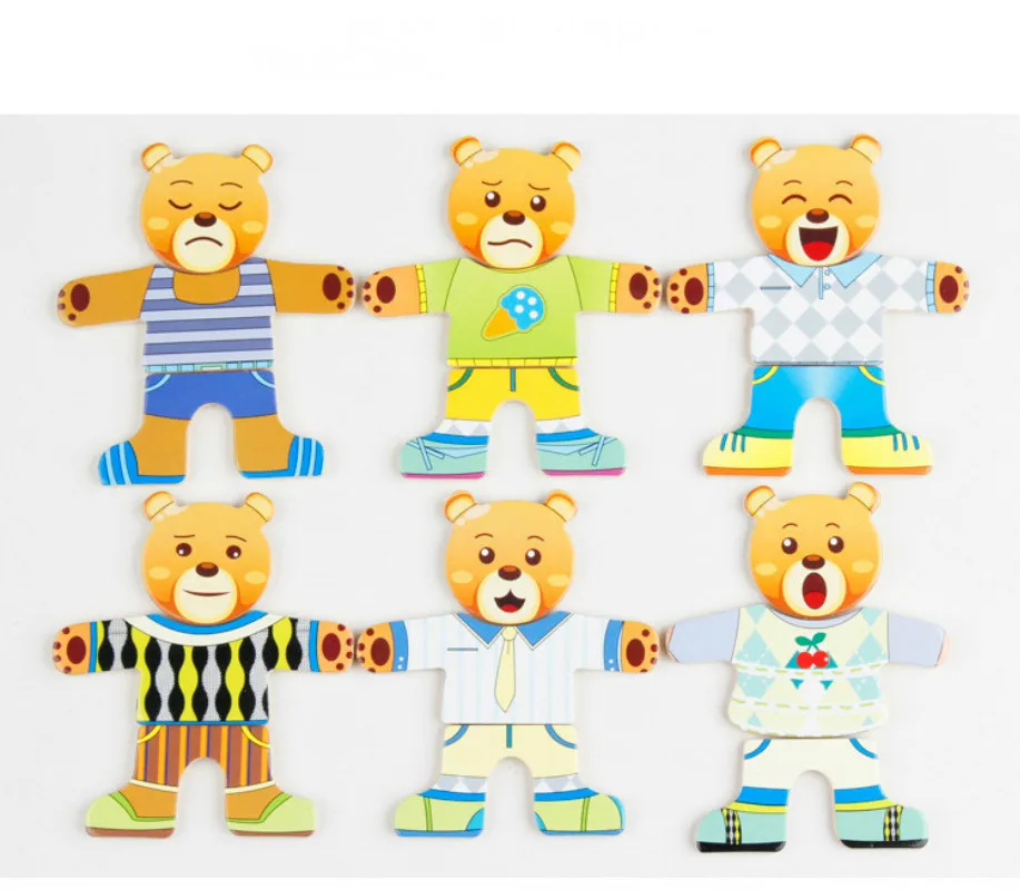 Educational Puzzle With Peg Toys for Kids Wooden Animal Jigsaw Puzzle toy for baby kids