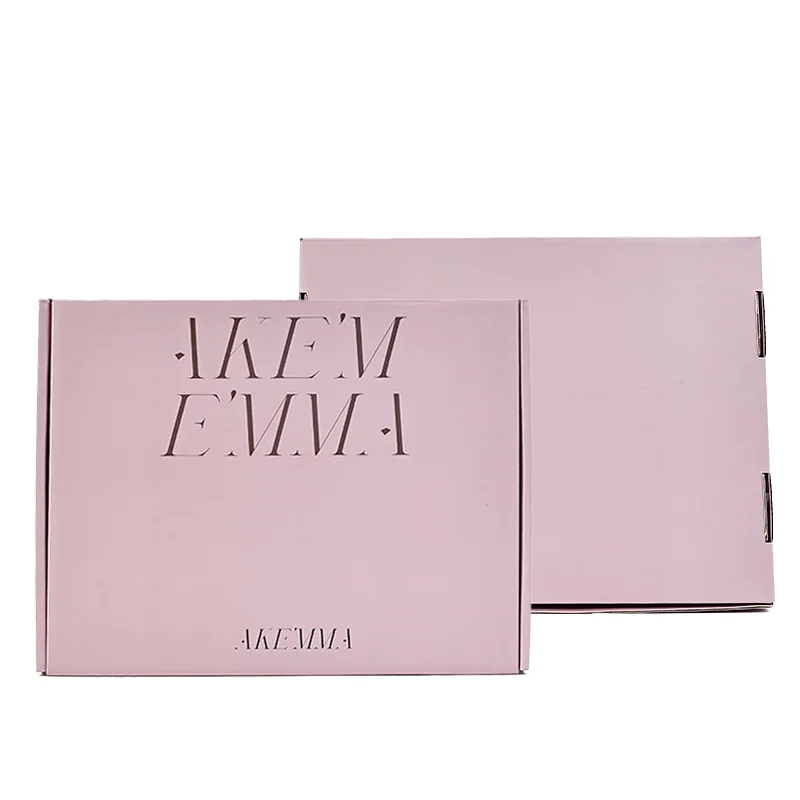 Custom logo Eco Friendly Manufacturers Factory Small big corrugated Paper Cardboard mailer boxes for packing clothes shoes
