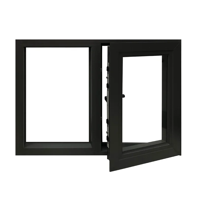 Perfect quality modern aluminum frame awning window design double glazed  home curtain bay patio garden french casement window