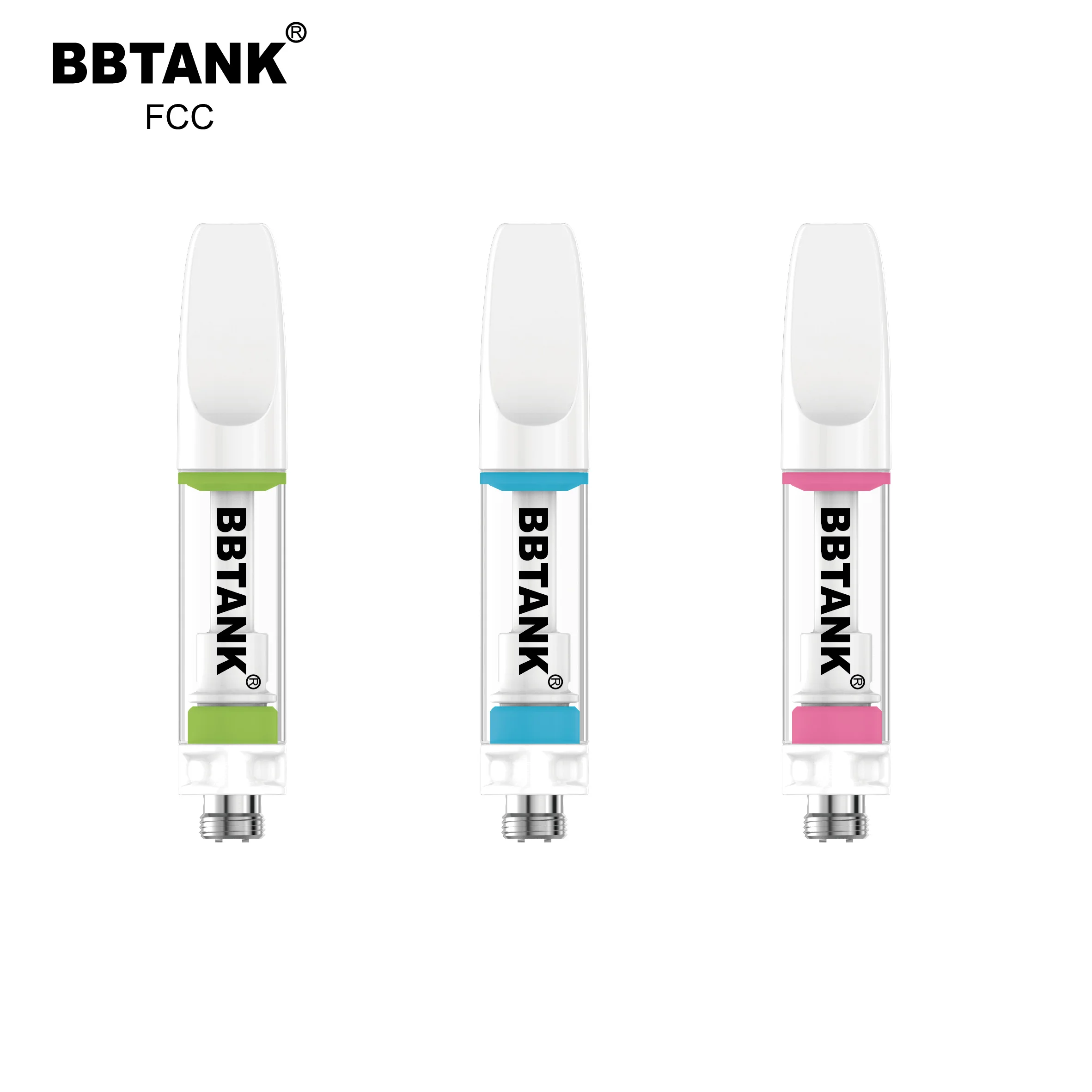 
Wholesale E cigarette thick oil vape pen/cartridge Ceramic CBD Oil Cartridge 510 thread 0.5ml Glass Vape Cartridges 