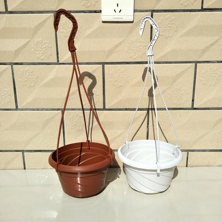 
Hanging Orchid Pot Hanging Hook Balcony Green Plants Gallon Pot Plastic Balcony Indoor And Outdoor Flowers Basket Nursery Pot 