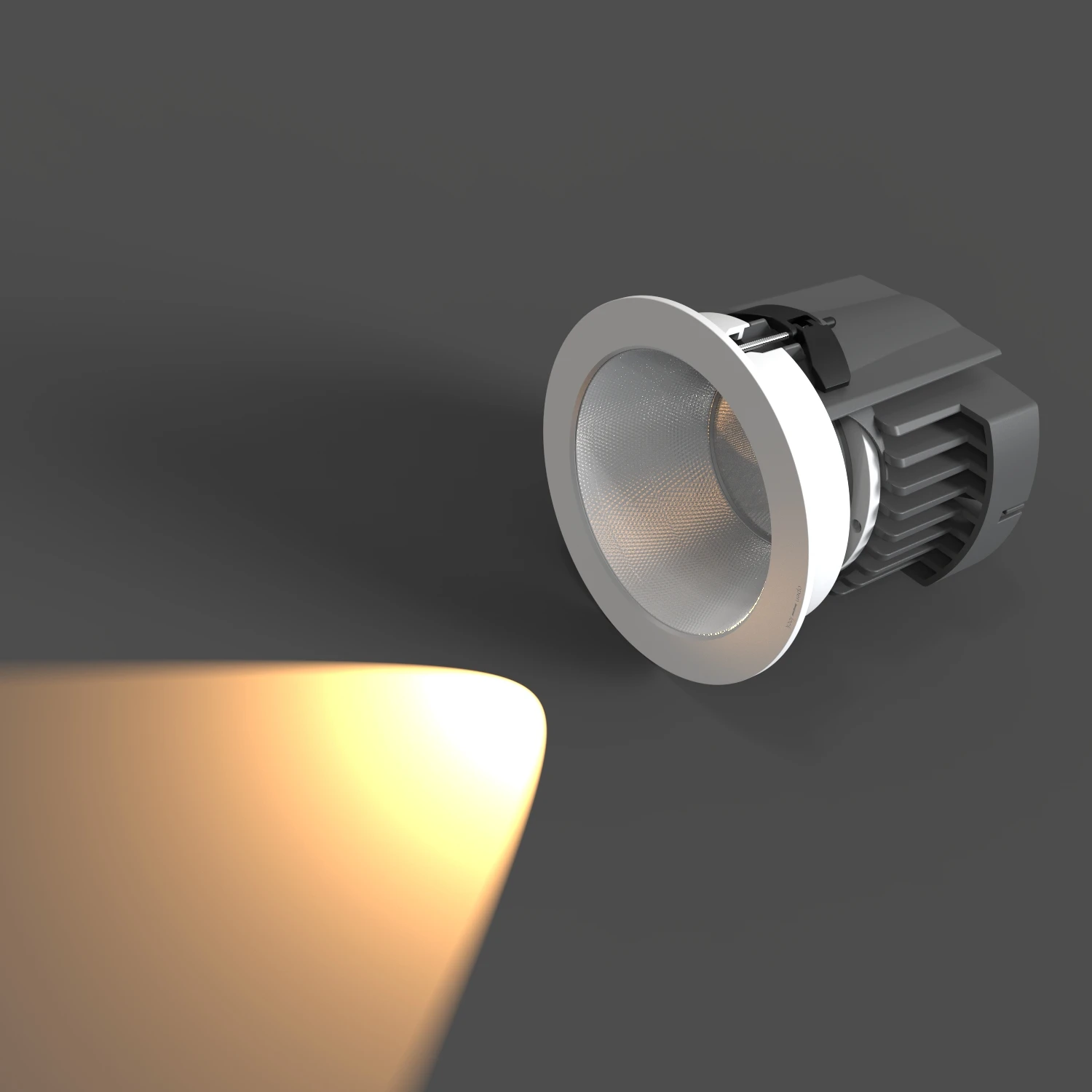 Anti-Glare COB LED Downlight Adjustable Ceiling Spotlights for Living Room, AC110-220V for Store and Home