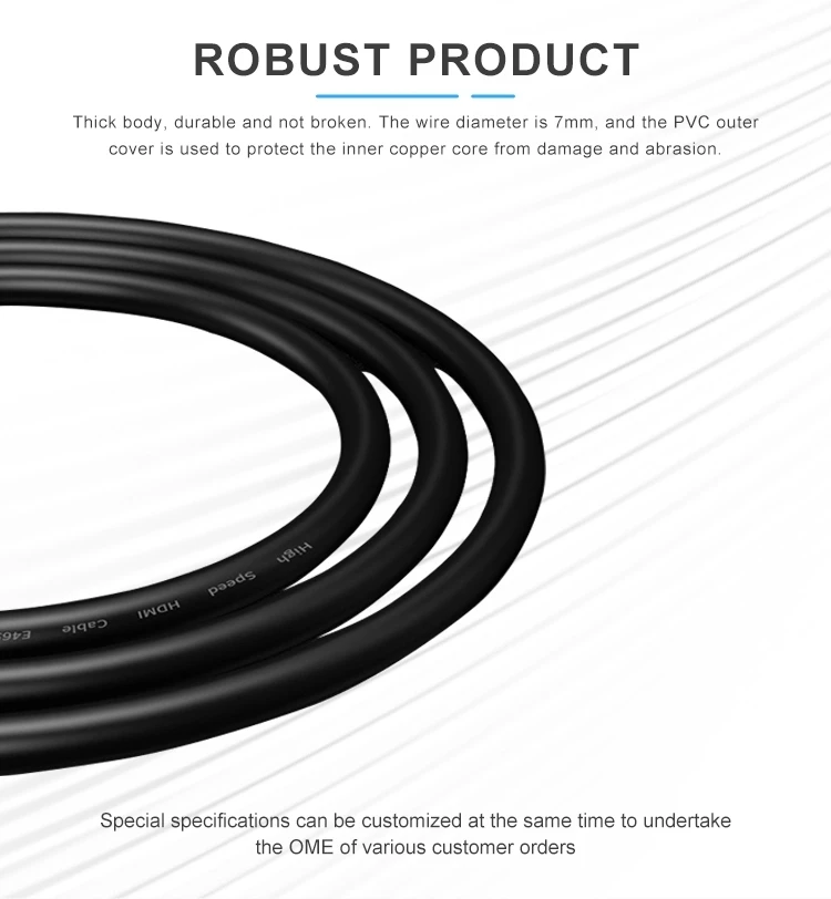 Braided black gold-plated dvi 24+1/24+5 to dvi cable for HDTV projectors computers