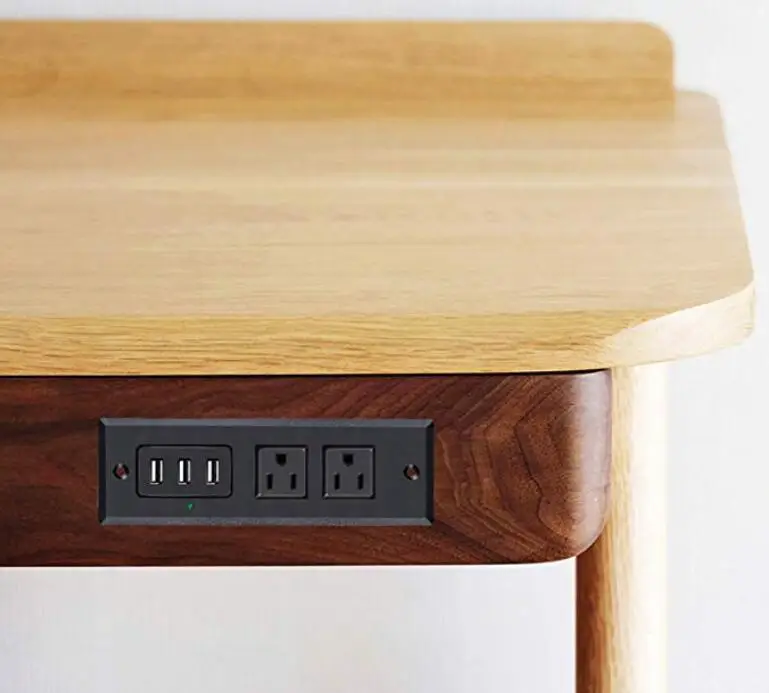 BY213, оптовая продажа, 5 В, 2,1 А, американский умный удлинитель, розетка питания с 3 USB-портами S023