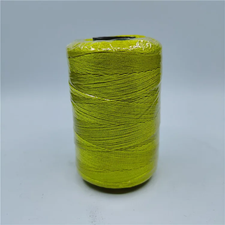 
Factory sale 210D/3 high tenacity 100% polyester filament twsited fishing twine 