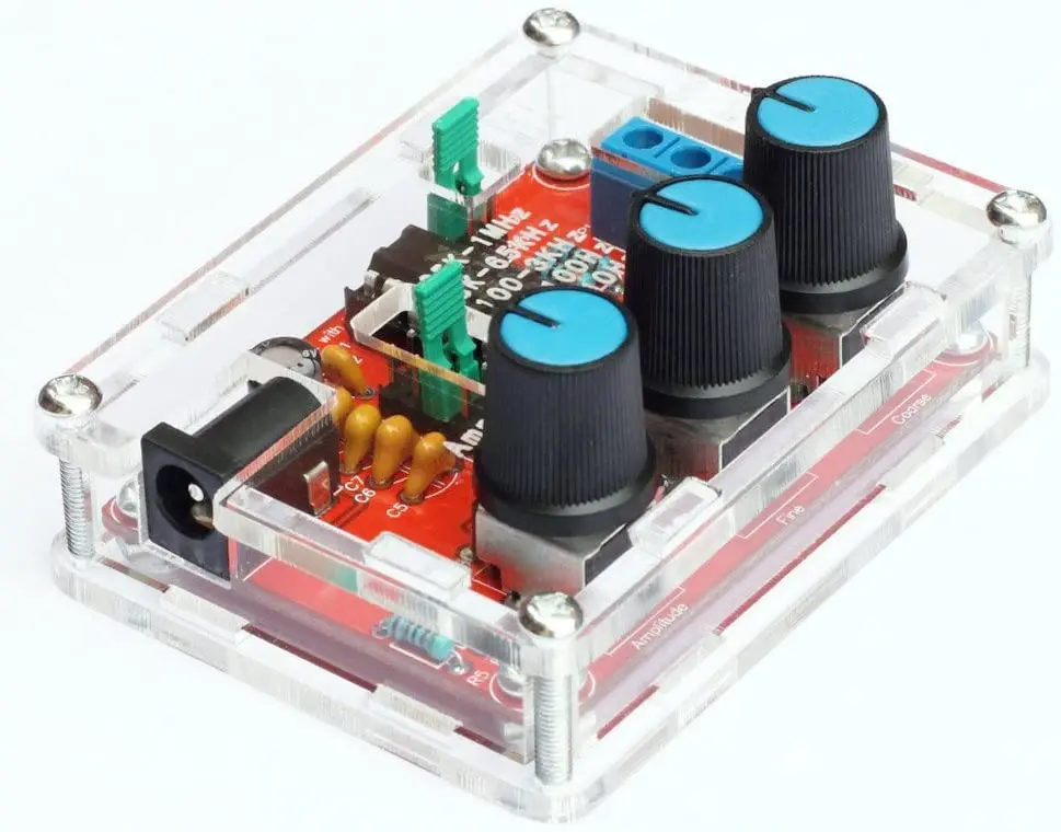 XR2206 High Precision Function Signal Generator DIY Kit Output 1Hz-1MHz Adjustable Frequency meters Amplitude