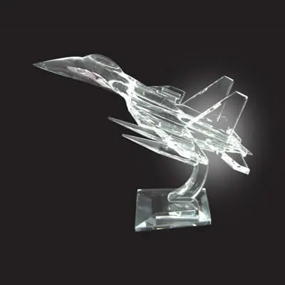 Wholesale Cheap Customize Crystal Fighter Crystal 3D Model For Weapon Model Enthusiast Souvenirs