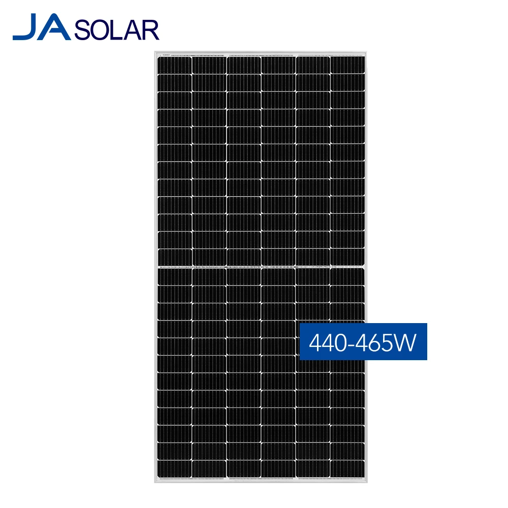 Монокристаллическая солнечная панель JA solar PERC 500 Вт 465 144 ячеек полуобрезанные новые