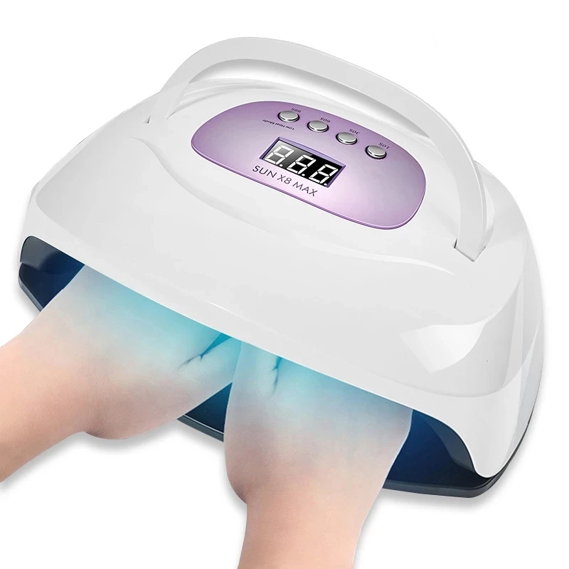 150W SUNX8 MAX UV LED Lamp Nail Dryer For Drying Gel Polish Curing Light