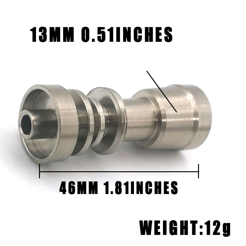 10mm 14mm 18mm Grade 2 Titanium Nail For Smoking