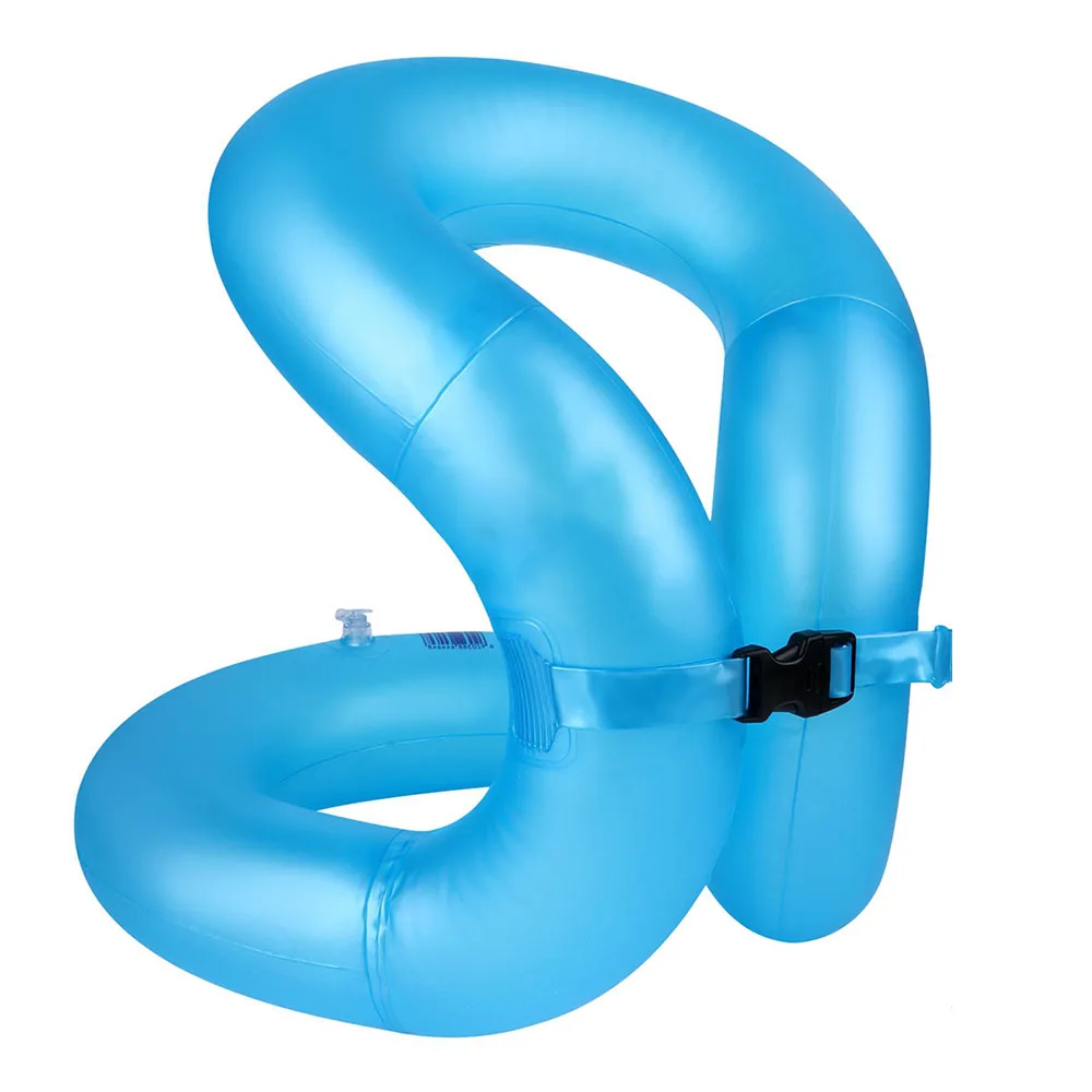 PVC inflatable Adjustable Safety Buckle Durable Float Tube Surround Air Bag Inflatable Pool Floats Swim Vest
