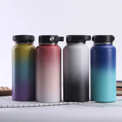 
Simple thermos stainless steel thermos double wall vacuum bottle travel coffee mug thermos 