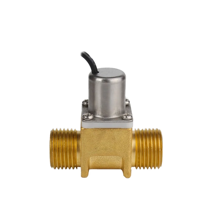 GL 6V DC Pulse Alve Electric Touchless Brass Remote Control Solenoid Valve Normal Closed Latching OEM Customizable Water Supply