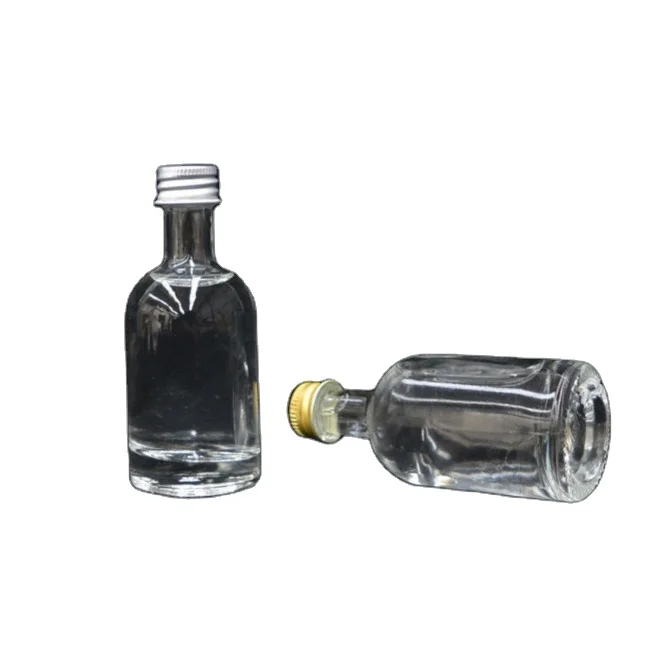 50ml Mini Empty Alcohol Party Favor Liquor Bottle Shots
