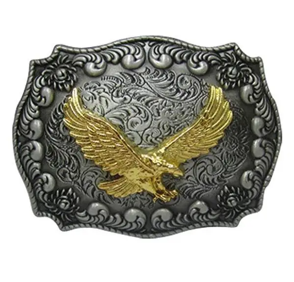 Factory Price customized American Eagle 3D Zinc Alloy Belt Buckle