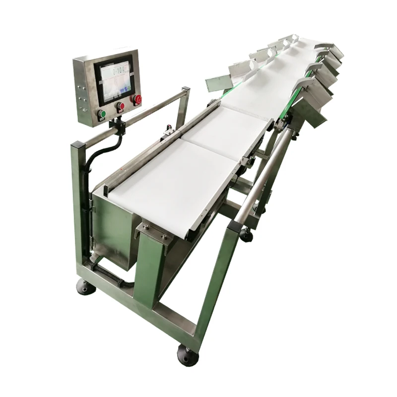Automatic chicken slaughterhouse chicken weighting and grading machine
