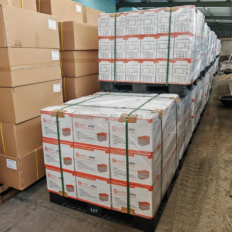 Solar storage power system deep cycle Gel battery 12v 200ah 100ah 150ah gel lead acid battery for solar in Tashkent warehouse