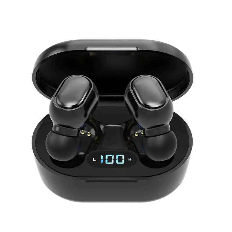 
E7S/A7S LED Power/Light Display TWS Bluetooth Wireless Earbuds Touch Control Mini Waterproof Headsfree Earphones with Microphone 