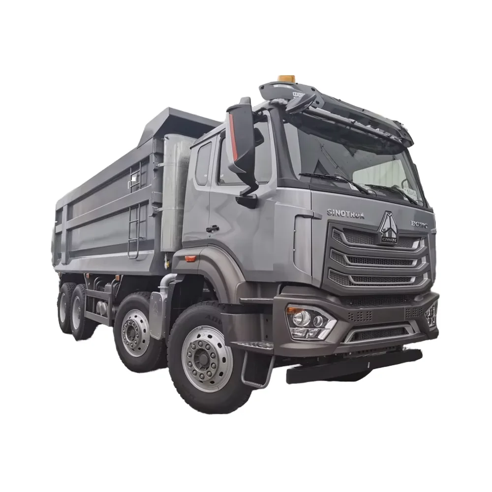 High bumper 12 wheel 8x4 Sinotruk howo NX400 U shape dump truck double rear door tipper truck high quality good sale
