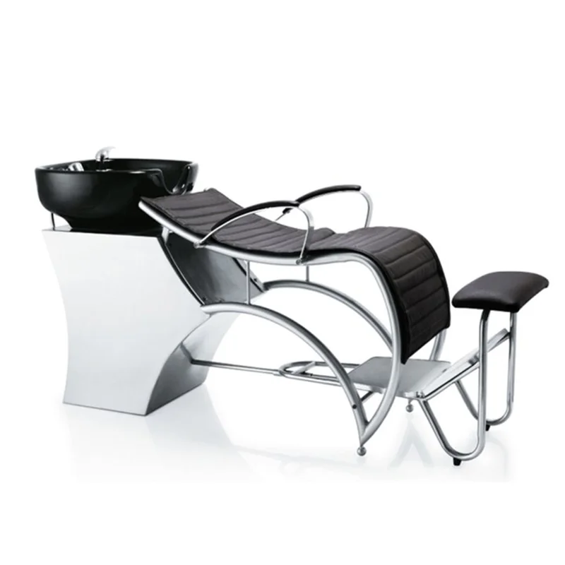 QFP-SB09 салон портативный шампунь раковина волосы кровати Парикмахерская Washbas мойка и массажная кровать