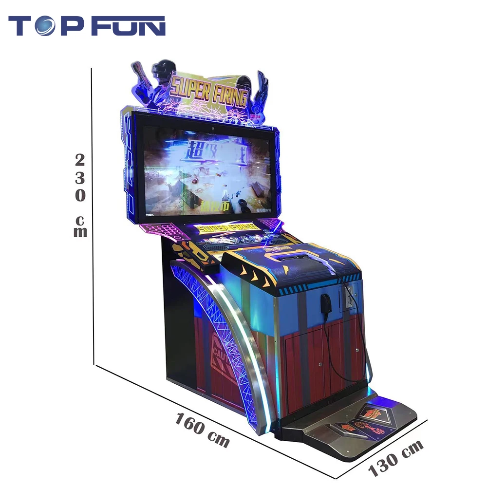 Indoor Amusement Coin Operated Simulator Game Machine Electronic Gun Shooting Arcade Machine