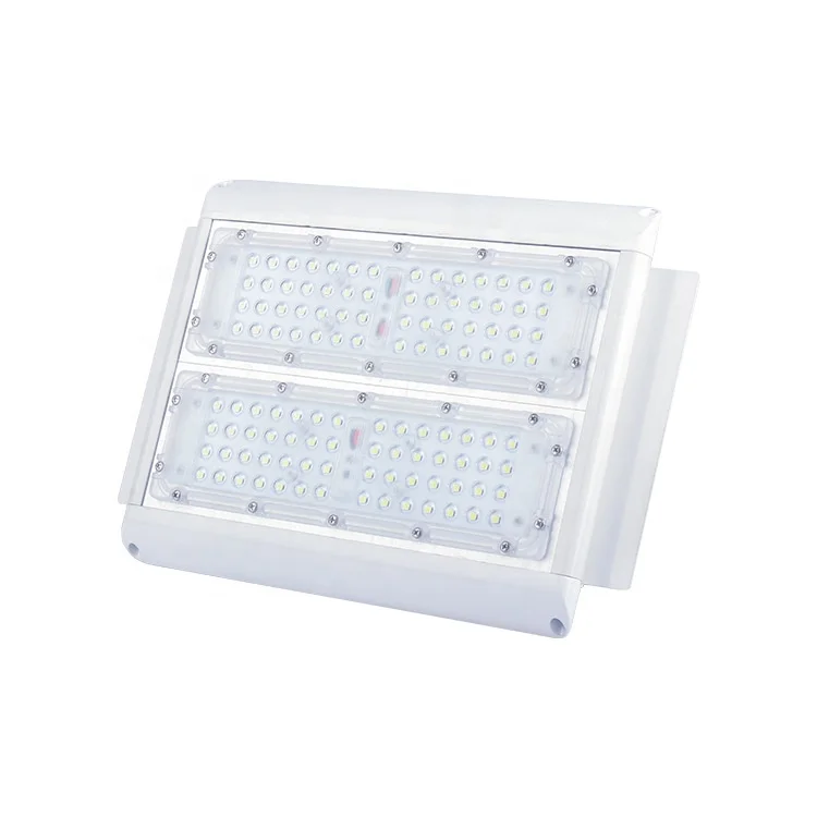 
60W 80W 100W Ultrathin Outdoor LED Ceiling Light Stable IP67 Gas Station Canopy Lamp Recessed Mounted Module 