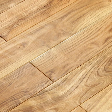 UV oiled original mongolian teak hardwood flooring