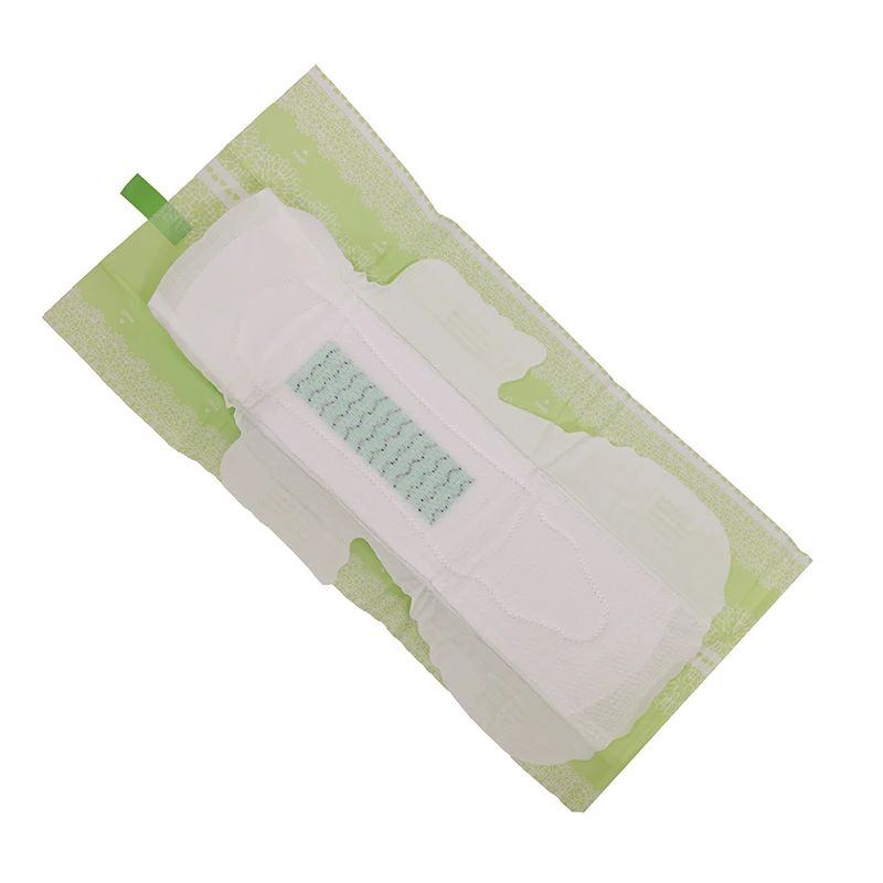 Menstrual Feminine Hygiene Period Sanitary Pad Products 300mm Comfortable Anion Chip Disposable Women Napkin