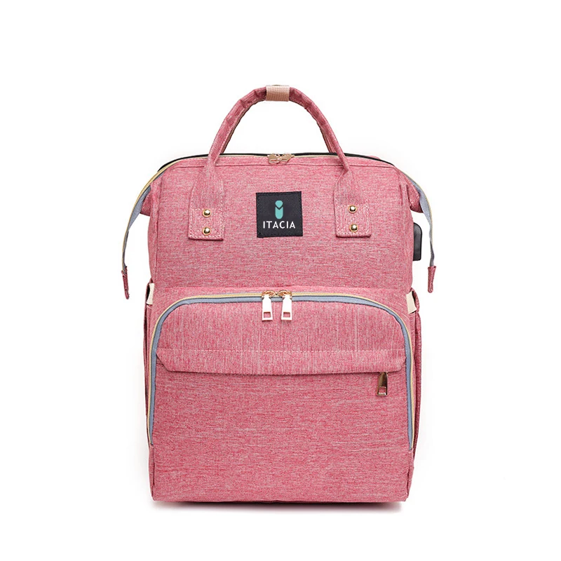 waterproof hospital custom mommy bags luxury diaper backpack mummy bag  with changing station for outdoor travel