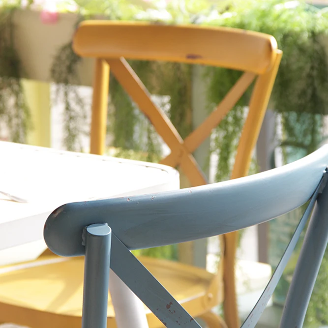 Hot Sale Anti-Aging Durable 4 Seaters Garden Round Table Chair Sets
